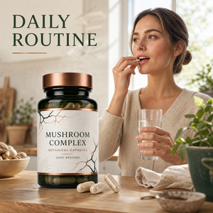 Complesso 10 in 1, 60 Capsule, Miscela di 10 Estratti di Funghi, Supporto Immunitario, Sollievo dalle Malattie Stagionali, Integratori Erboristici - Product Image 4