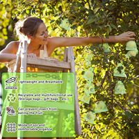 Sacs de protection pour vigne avec cordon de serrage pour protéger les semences, les fruits, les fleurs et les légumes des plantes