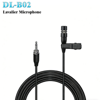 Microphone cravate miniature en vente flash, microphone cravate professionnel mains libres, microphone cravate lavalier