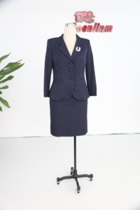Traje Formal de Dos Piezas para Mujer, Chaqueta y Vestido, Estilo Africano, Impermeable, Transpirable, 100% Poliéster - Product Image 5