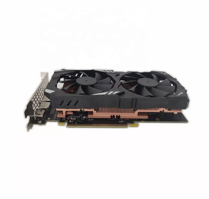 RX580การ์ดแสดงผล8GB ใหม่เรเดียนแท่น RX588 GPU 2048SP สำหรับเดสก์ท็อป256บิตหน่วยความจำอินเตอร์เฟซพัดลมระบายความร้อนด้วย PCI - Product Image 1