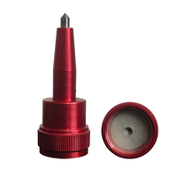 Ensemble d'aiguilles de marquage pneumatiques à points ZIXU, haute dureté, durables, avec pointe de 6 mm pour marquage permanent sur plaque d'acier