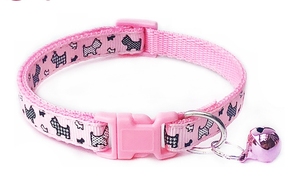 <span class=keywords><strong>Collar</strong></span> de <span class=keywords><strong>Metal</strong></span> con diseño de hueso para perro y gato, accesorio suave de nailon, macramé, venta al por mayor - Product Image 2