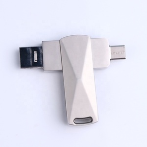 Nhà Máy Giá OTG Pendrive cho <span class=keywords><strong>iPhone</strong></span> loại C điện thoại thông minh máy tính biểu tượng tùy chỉnh 8GB 16GB 32GB 64GB Kim Loại USB ổ đĩa flash - Product Image 5