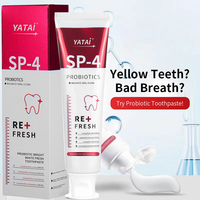 Dentifrice Probiotique Supplémentaire Anti-Taches Blanches Fraîcheur Menthe Fraîche pour Fournisseurs