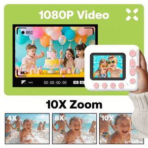 Cámara Digital Instantánea para Niños con Pantalla de 2.4 Pulgadas, Mini Cámara de Impresión Instantánea, Zoom Digital 10x, Función MP3, Cámara de Fotos y Vídeo HD, Juguetes B1 - Product Image 4