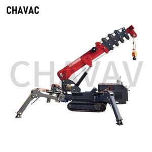 Мини-кран-паук на гусеничном ходу с дистанционным управлением, самоходный, с телескопической стрелой, консольный, для высотных работ - Product Image 6