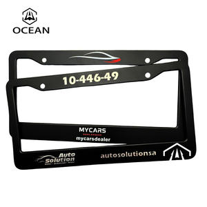 Marco de placa de matrícula de Metal de Inglaterra perfecto de Color personalizado de diseño de gama alta al por mayor de China - Product Image 2