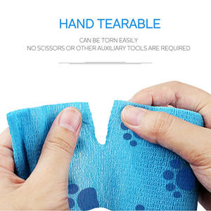 Dirsek ve diz yara sargı bandaj özel krep elastik medikal bandaj evcil ve kişi için - Product Image 3