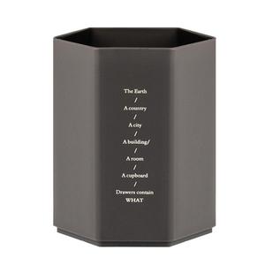 Porte-stylo Hexagonal en aluminium, boîte d'organisation de bureau, porte-crayon, <span class=keywords><strong>organisateur</strong></span> de rangement de <span class=keywords><strong>papeterie</strong></span> - Product Image 6