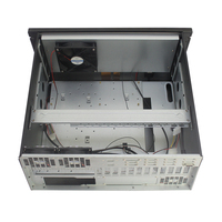 Casing Server ATX 19 Inci Plastik Paduan Aluminium Rak Server dengan Layar LCD untuk Peralatan Komunikasi, Casing Komputer, Tower