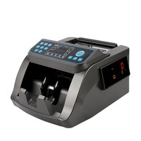 Détecteur de monnaie large gamme UV+MG, machine à compter les billets, affichage LED LCD, détection des euros, comptage des billets