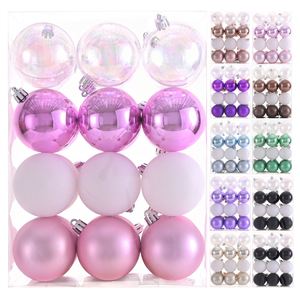 Nouvelle Boule de Noël Transparente Blanche Électroplaquée de 6 cm, Incassable et Réutilisable, Vente Directe Usine, Idéale pour l'Exportation - Product Image 2
