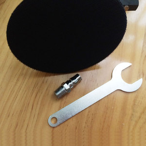 Pulidora Neumática Sander 5 en 1 con Motor de Turbina, Accesorio Abrasivo de Gancho y Bucle Preparado para Aspiración - Product Image 3