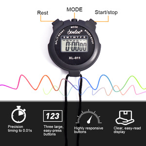 Chronomètre <span class=keywords><strong>sportif</strong></span> manuel en plastique de qualité supérieure certifié ISO avec bouton de démarrage et d'arrêt pour les sports de plein air et l'entraînement quotidien - Product Image 3