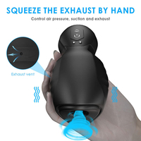 Automatische Masturbatoren für Männer - Saugender Vibrator mit 3 Saugmodi & 7 Vibrationsmodi, Erwachsenen-Sexspielzeug für Männer