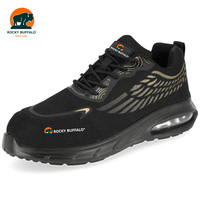 Chaussures de sécurité anti-écrasement à semelle coussinée Rocky Buffalo Fashion Design