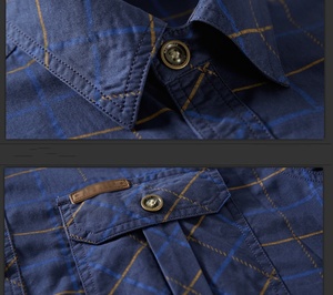 ชุดเดรสผ้าฝ้ายน้ำหนักเบาสำหรับผู้ชาย<span class=keywords><strong>เสื้อ</strong></span>ยืดแขนยาวทรงโอเวอร์ไซส์สำหรับใส่ในสำนักงานดีไซน์ลำลองแขนยาวฤดูร้อน - Product Image 6