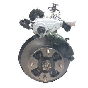 Boîte de vitesses planétaire multi-ratios QingYi pour véhicules électriques (voiturette de <span class=keywords><strong>golf</strong></span>/UTV) Moteur AC 48V/72V 4-5KW Essieu arrière en alliage d'aluminium 120Nm - Product Image 5