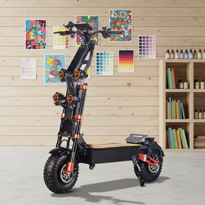 รถพับได้ Road Foldable IP65 60v Obarter X7 สองล้อสำหรับผู้ใหญ่ มอเตอร์คู่แบบไร้แปรงถ่าน รับน้ำหนักได้ 200 กก. แบตเตอรี่ลิเธียม 60AH ควบคุมด้วยระบบดิจิตอล - Product Image 1