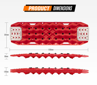 BUNKER INDUST charge 25T 4X4 pistes de récupération planches de récupération piste de boue de neige de sable tout-terrain