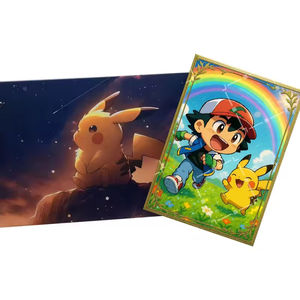 Cartes à collectionner Pokémoned en métal, édition limitée, art de bande dessinée mignon, boîte de booster, jeux de société, jouets pour enfants, cadeaux - Product Image 3
