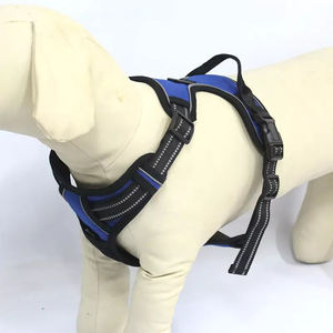 犬用ハーネスセット反射空気メッシュポリエステル多色カスタム耐久性のあるデザイン - Product Image 6