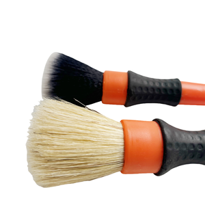 Master Car <span class=keywords><strong>pro</strong></span> Lot de 2 brosses de détail ultra douces à poils souples pour le <span class=keywords><strong>lavage</strong></span> intérieur de <span class=keywords><strong>voiture</strong></span> avec sac d'emballage Opp - Product Image 6