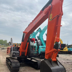 Excavatrice d'occasion HITACHI ZX120, 12 tonnes, excavatrice hydraulique à chenilles de taille moyenne, d'origine japonaise, bon état, faible nombre d'heures, prix bas - Product Image 1