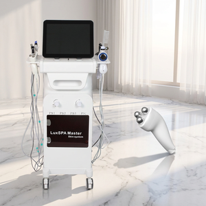 Appareil facial 12-en-1 à oxygène et eau, machine de soin de la peau, nettoyeur facial à aspiration diamantée, traitement facial pour l'élimination profonde des points noirs - Product Image 1
