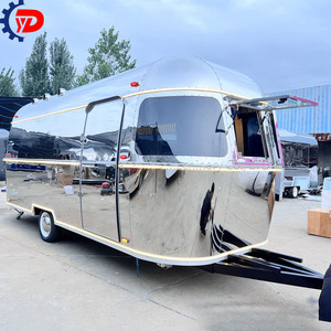 Tùy chỉnh Phục Vụ Nhà Bếp di động thức ăn nhanh Trailer đầy đủ tiện nghi di động cửa hàng cà phê thép không gỉ thực phẩm xe tải với đầy đủ nhà bếp - Product Image 4