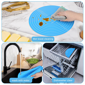 Measurements for Cake Turntable Stand Round <b>Silicone</b> <b>Baking</b> Mat Measurements for Cake Pastry <b>Baking</b> Sheet <b>Baking</b> Pastry Tools - Product Image 5