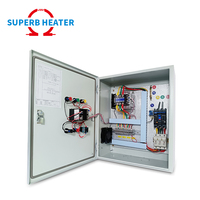 Boîte de contrôle de température d'alarme intelligente automatique personnalisable 380V 10KW/20KW/30KW pour chauffage industriel