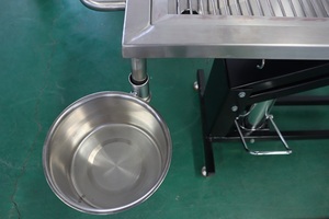 Mesa Veterinaria Hidráulica LK, Mesa de Operaciones Ultra Pequeña de Acero Inoxidable, Batería Extraíble, Certificación CE, <span class=keywords><strong>para</strong></span> Hospitales Veterinarios - Product Image 6