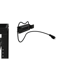 Fabricant chinois prix de gros réseau AV armoire de charge assembler 12U réseau rack chariot