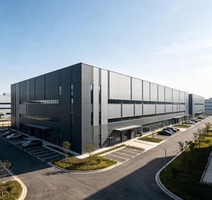 Revêtement mural extérieur en aluminium fluorocarboné pour immeuble de bureaux, parc industriel, mur-rideau en plaque d'aluminium - Product Image 1