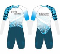Combinaison de patinage à vitesse personnalisée unisexe adulte et enfant, sublimation, séchage rapide, compression, combinaison de course pour roller, logo OEM