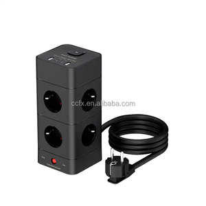 Đức mở rộng ổ cắm với công tắc điện ánh sáng Châu Âu Ổ Cắm Điện mở rộng bảng điện dải - Product Image 5