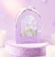 Boîte cadeau en forme de livre YZ, impression par estampage, emballage de bougies, boîte en papier de luxe pour une présentation haut de gamme, adaptée aux cadeaux de bougies de mariage