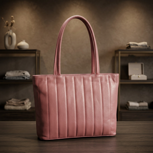 BS INTERNATIONAL OEM Customized Pure Leather Waterproof Women's Casual Shoulder <b>Handbags</b> Lightweight Foldable Zipper Shop - Product Image 2