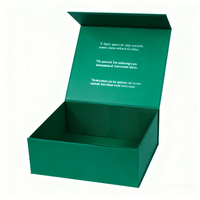 Boîte à cadeaux portable de grande taille avec logo personnalisé, étanche, fermeture magnétique, boîte rigide en carton de luxe pour perruques et vêtements