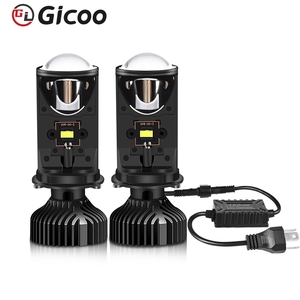 GICOO Faro Delantero LED H4 Y6 Y6D, Bombilla para Automóvil de 72W 16000LM, Lámpara Láser, Mini Proyector LED - Product Image 6