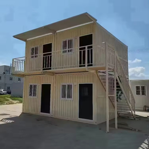 Casa Contenedor Modular Prefabricada y Desmontable con Panel Sándwich de Acero, Diseño Moderno para Oficina, Hotel, Uso en Exteriores - Product Image 3
