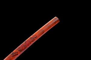Personalizzabile 105cm Samurai arancione spirito spada Katana fatto a mano 1.2kg spada giocattolo per la collezione Cosplay popolare tra i fan - Product Image 5