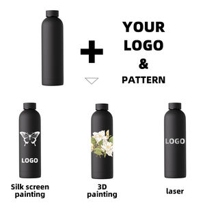 Copo de Aço Inoxidável de Parede Dupla com Logo Personalizado Garrafa Térmica de 500 ml para Viagem - Product Image 5