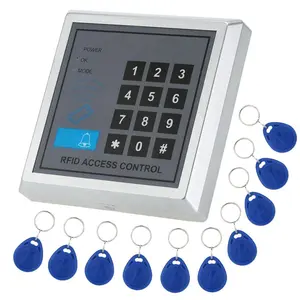 Control de Acceso de puerta única RFID, teclado Mifare/IC, controlador de acceso de tarjeta
