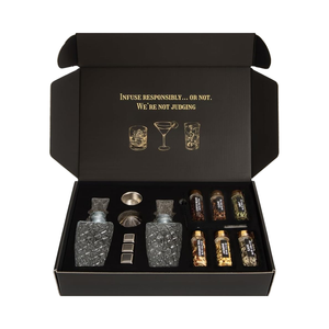 Home Bar DIY Juego de regalo para hombres Mujeres Kit de infusión de alcohol para Tequila Crea 750 Combos de sabor para aniversario Regalo de cumpleaños - Product Image 1