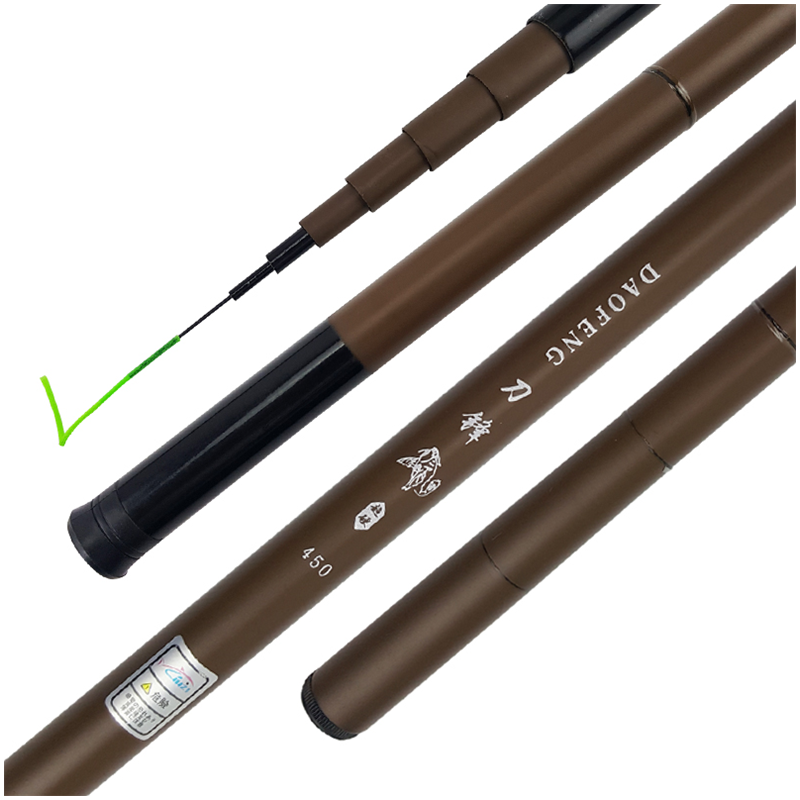 Telescopic Fiberglass Tuna Fishing Rod 18ft - Premium Quality Outdoor Bait  Casting Rod for Ocean and Lake Fishing