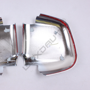 Side <b>Door</b> Mirror Full Cover Rear View Mirror <b>Trim</b> 2Pcs ABS Chrome Car Accessories for H1 Starex - Product Image 4