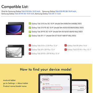 ทัชแพด<span class=keywords><strong>7</strong></span>สีเคสคีย์บอร์ดเรืองแสงเคสสำหรับ <span class=keywords><strong>Samsung</strong></span> <span class=keywords><strong>Galaxy</strong></span> <span class=keywords><strong>Tab</strong></span> S10 Lite/S10FE/S9/S9FE เคสขาตั้งแบบหมุนได้พร้อมคีย์บอร์ด - Product Image 2